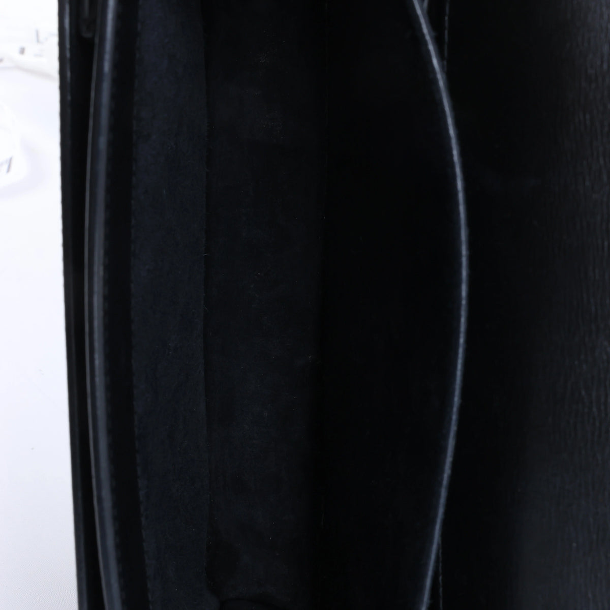 Saint Laurent Paris Sunset Leather Chain Crossbody Bag in Black 442906