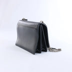 Saint Laurent Paris Sunset Leather Chain Crossbody Bag in Black 442906