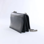 Saint Laurent Paris Sunset Leather Chain Crossbody Bag in Black 442906