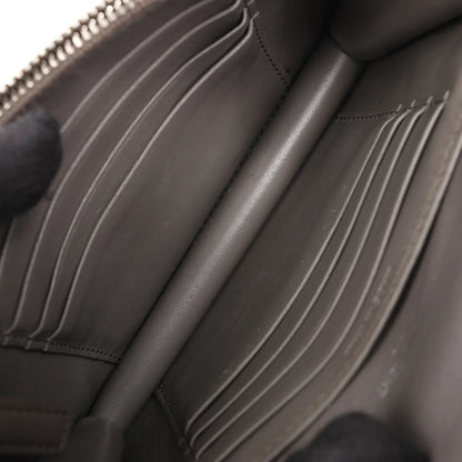 Sac bandoulière Saint Laurent Paris Sunset en cuir gris avec chaîne 452157