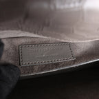 Saint Laurent Paris Sunset Medium Mock Croc Shoulder Bag in Gray 442906