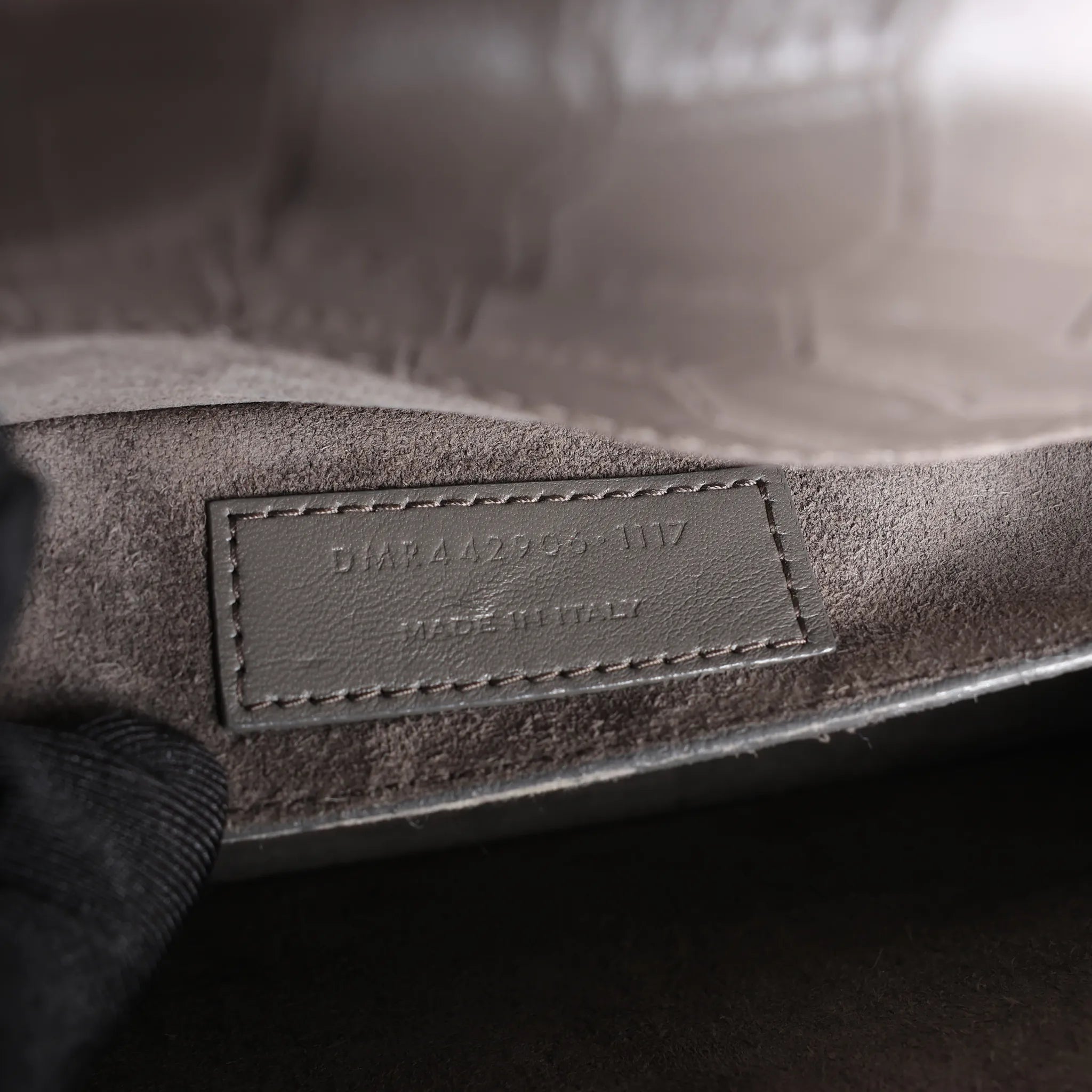 Saint Laurent Paris Sunset Medium Mock Croc Shoulder Bag in Gray 442906