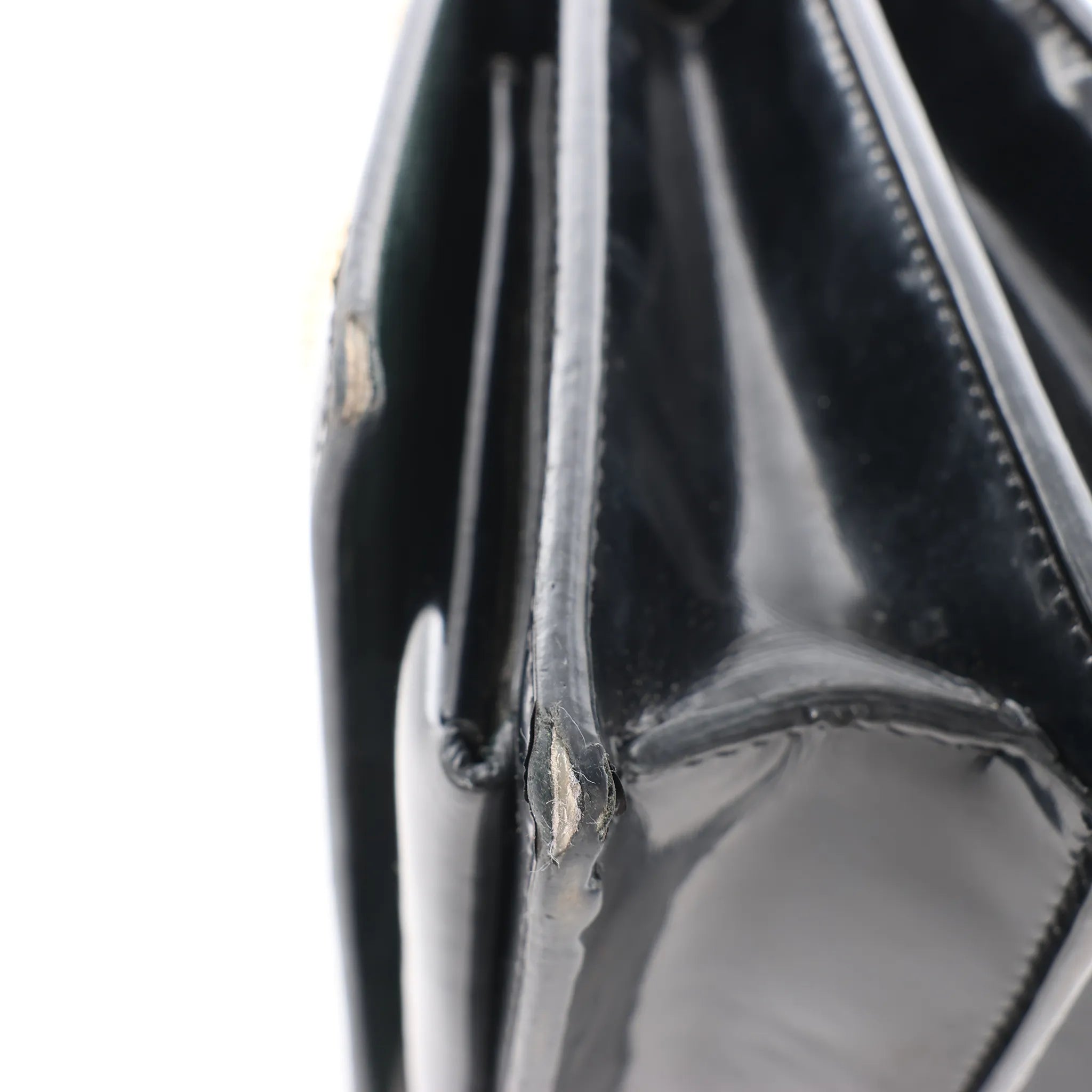 Saint Laurent Paris Sunset Small Patent Leather Crossbody Bag in Black 441972