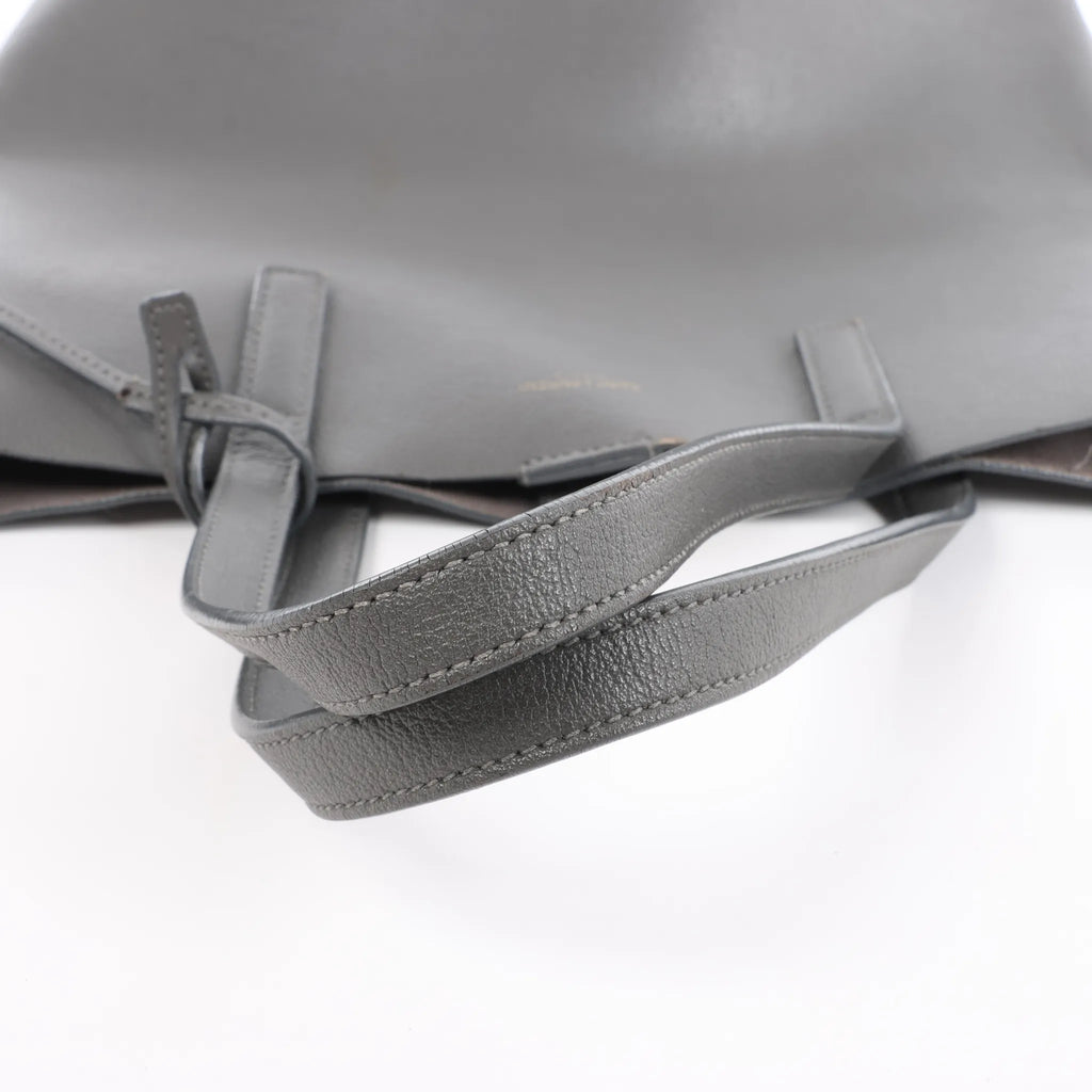 Saint Laurent Paris Toy Shopping Leather 2Way Handbag in Gray 600307