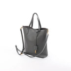 Saint Laurent Paris Toy Shopping Leather 2Way Handbag in Gray 600307