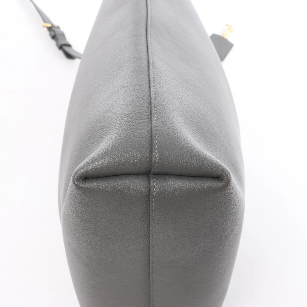 Saint Laurent Paris Toy Shopping Leather 2Way Handbag in Gray 600307