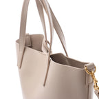 Saint Laurent Paris Toy Shopping Leather 2Way Handbag in Beige 498612