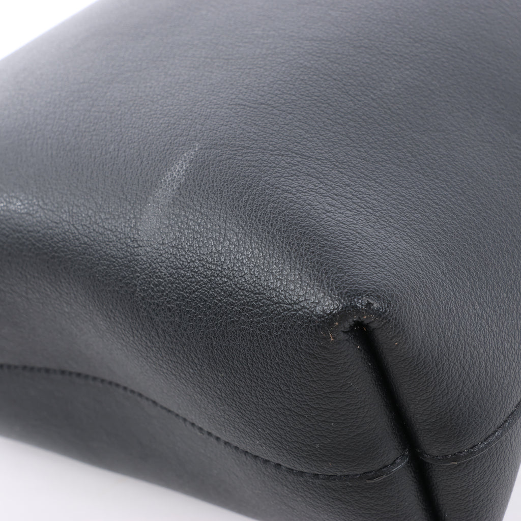 Saint Laurent Paris Toy Shopping Leather 2Way Handbag in Black