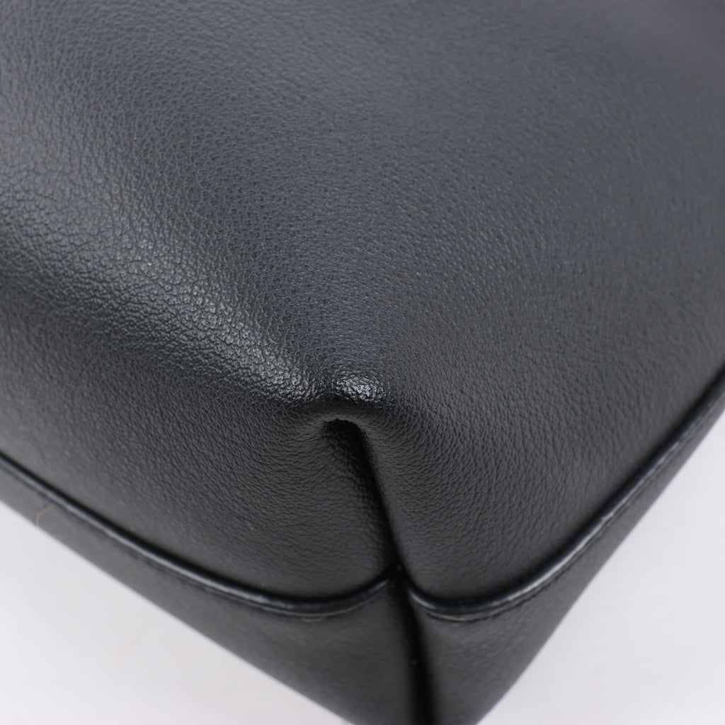 Saint Laurent Paris Toy Shopping Leather 2Way Handbag in Black