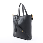Saint Laurent Paris Toy Shopping Leather 2Way Handbag in Black