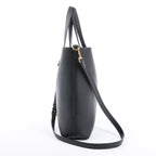 Saint Laurent Paris Toy Shopping Leather 2Way Handbag in Black