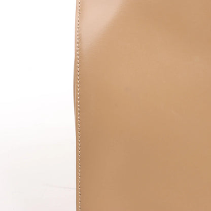 Saint Laurent Paris Uptown Leather Handbag in Beige 557653