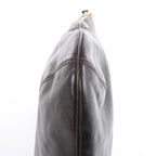 Saint Laurent Paris Tribute Large Leather Shoulder Bag in Brown