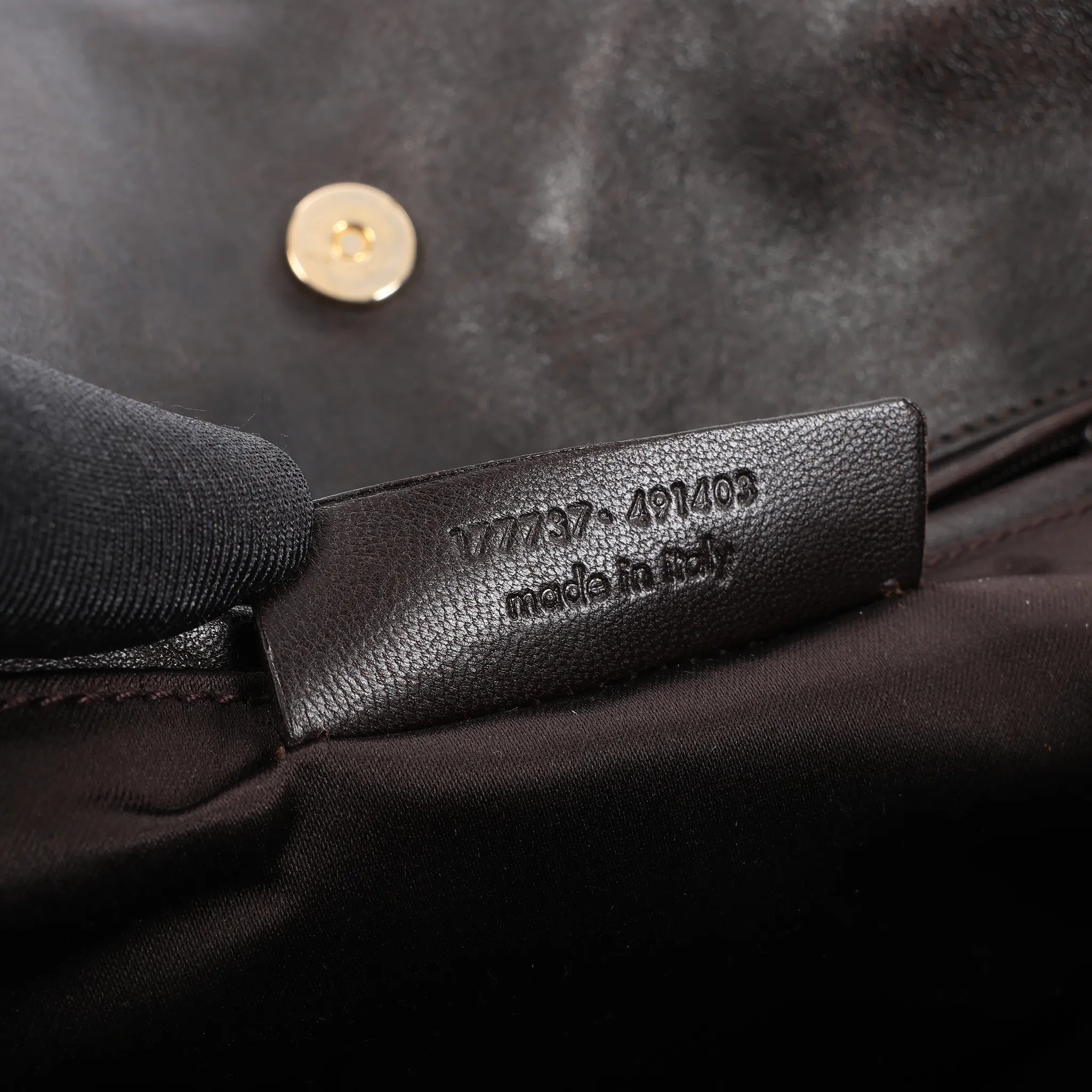 Saint Laurent Paris Tribute Large Leather Shoulder Bag in Brown