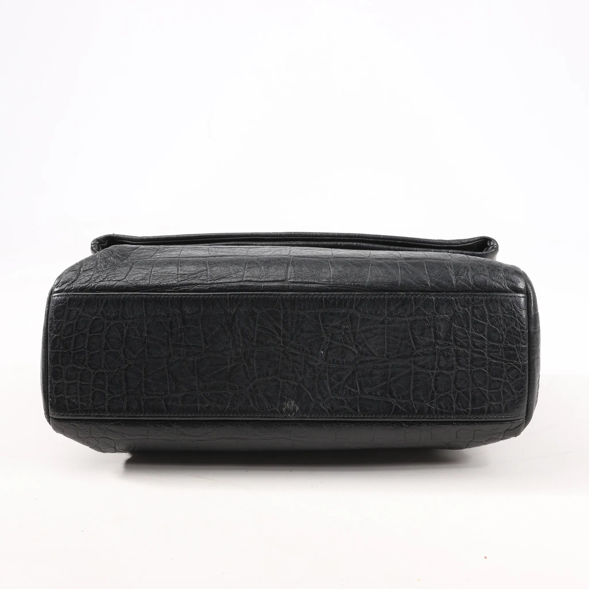Saint Laurent Paris West Hollywood Leather Chain Shoulder Bag in Black 438176