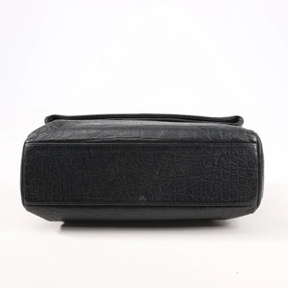 Saint Laurent Paris West Hollywood Leather Chain Shoulder Bag in Black 438176