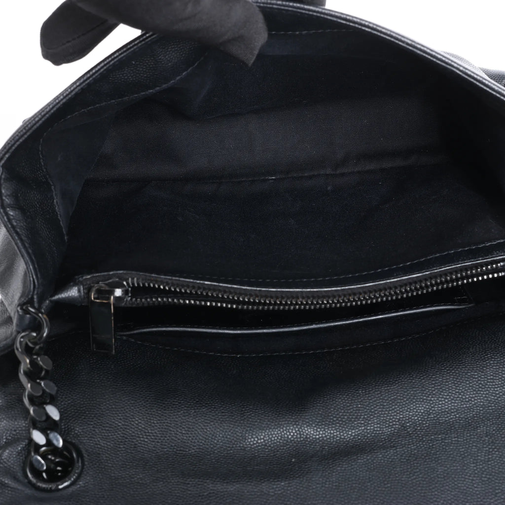 Saint Laurent Paris West Hollywood Leather Chain Shoulder Bag in Black 574106