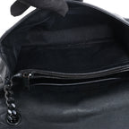 Saint Laurent Paris West Hollywood Leather Chain Shoulder Bag in Black 574106