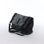 Saint Laurent Paris West Hollywood Leather Chain Shoulder Bag in Black 574106