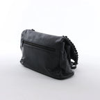 Saint Laurent Paris West Hollywood Leather Chain Shoulder Bag in Black 574106