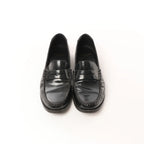 Saint Laurent Paris YSL Monogram Le Loafer Leather in Black, Size 40 EU