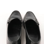 Saint Laurent Paris YSL Monogram Le Loafer Leather in Black, Size 40 EU