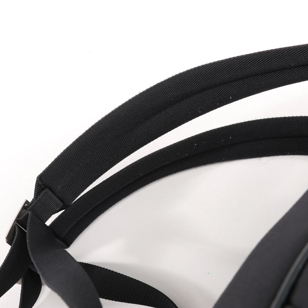 Saint Laurent Paris Canvas x Leather Backpack in Black 435988