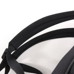Saint Laurent Paris Canvas x Leather Backpack in Black 435988