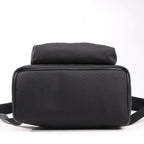 Saint Laurent Paris Canvas x Leather Backpack in Black 435988