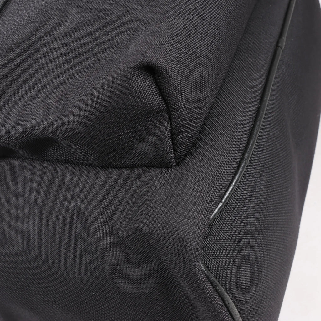 Saint Laurent Paris Canvas x Leather Backpack in Black 435988