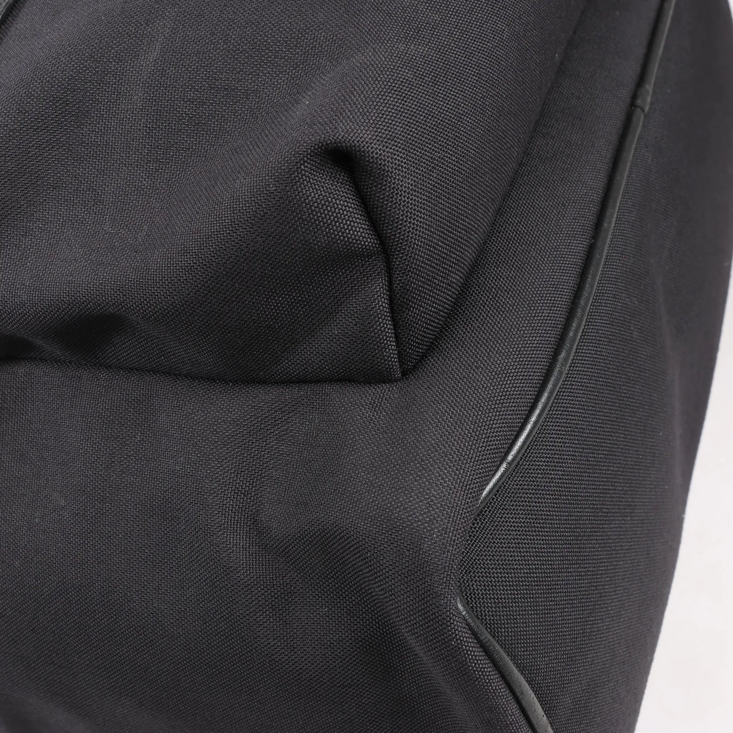 Saint Laurent Paris Canvas x Leather Backpack in Black 435988