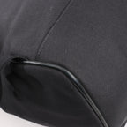 Saint Laurent Paris Canvas x Leather Backpack in Black 435988