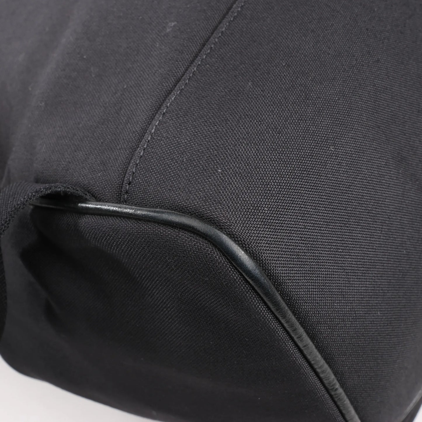 Saint Laurent Paris Canvas x Leather Backpack in Black 435988