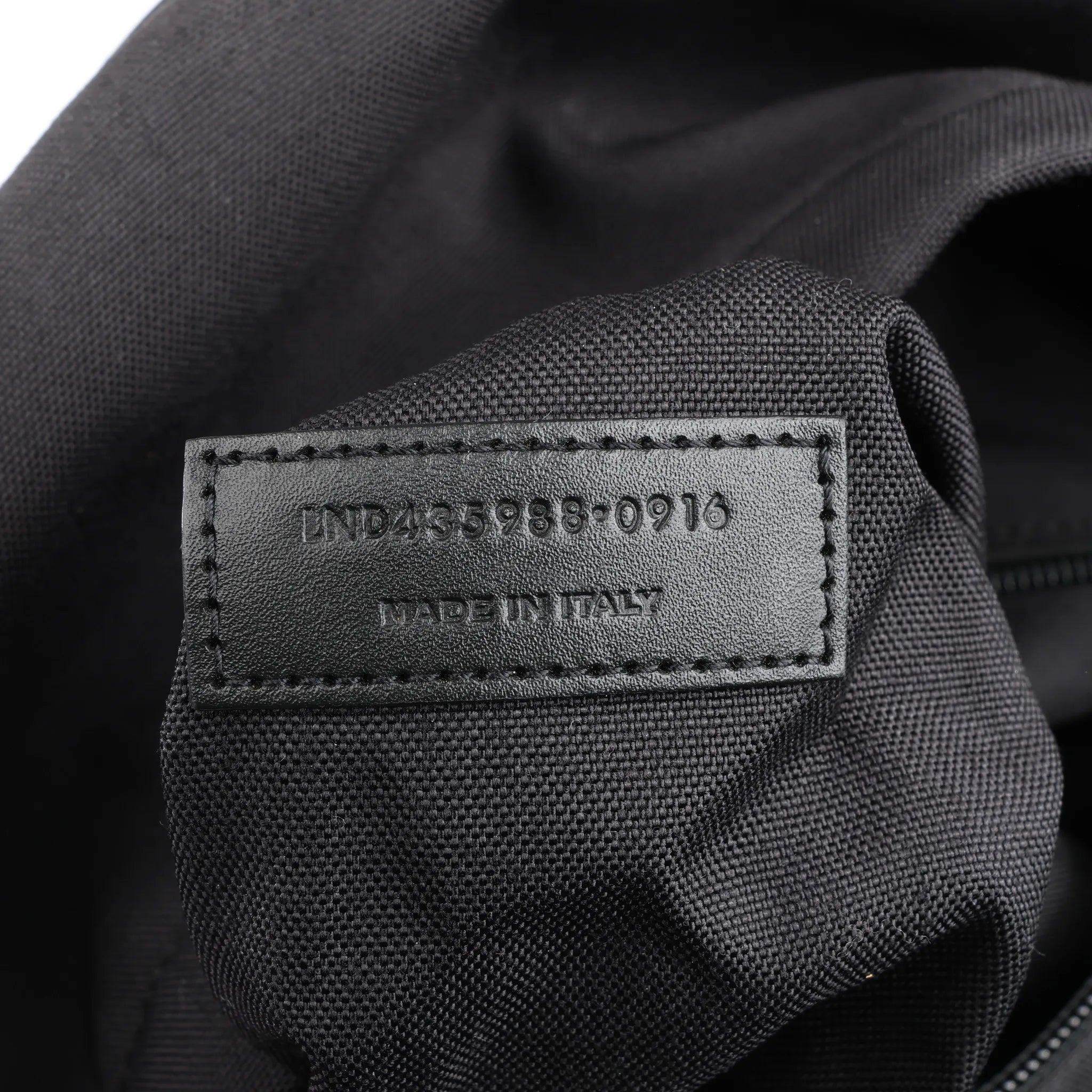 Saint Laurent Paris Canvas x Leather Backpack in Black 435988
