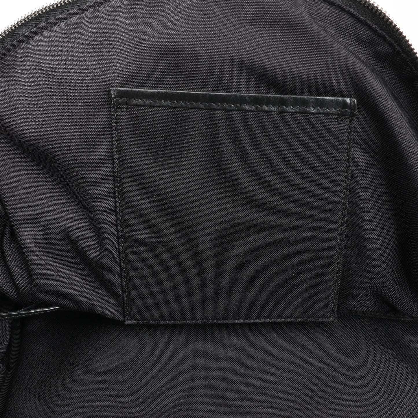 Saint Laurent Paris Canvas x Leather Backpack in Black 435988