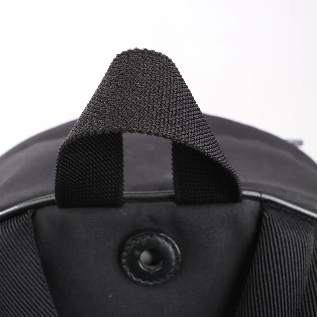 Saint Laurent Paris Canvas x Leather Backpack in Black 435988