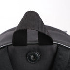 Saint Laurent Paris Canvas x Leather Backpack in Black 435988
