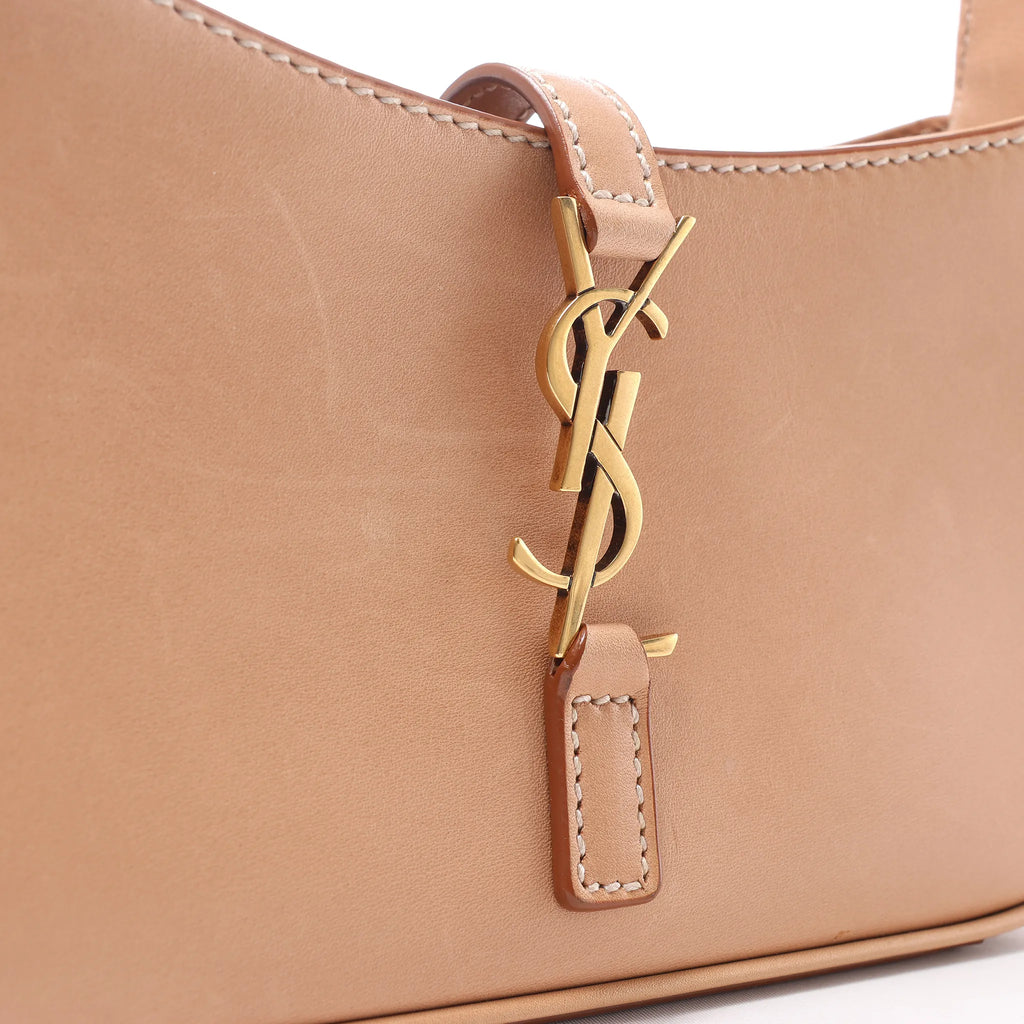Saint Laurent Le 5 à 7 Mini Hobo Handbag in Beige 710318