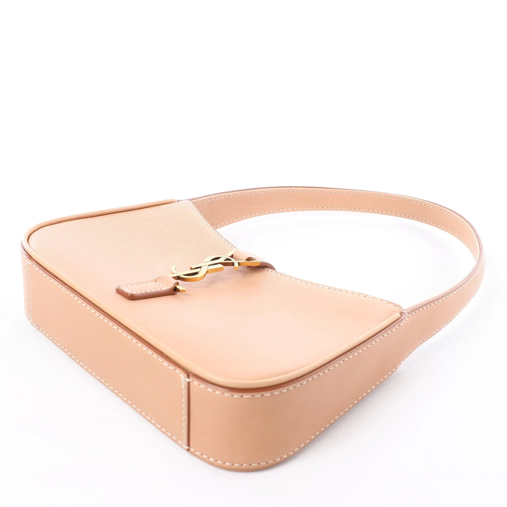 Saint Laurent Le 5 à 7 Mini Hobo Handbag in Beige 710318