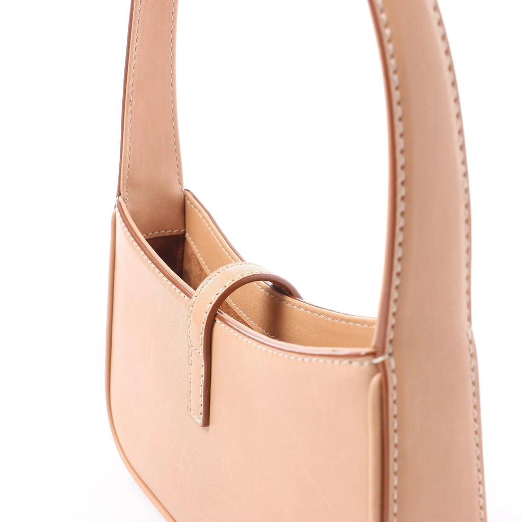 Saint Laurent Le 5 à 7 Mini Hobo Handbag in Beige 710318