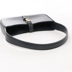 Saint Laurent Paris Le 5 à 7 Mini Hobo Leather Handbag in Black 710318