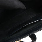 Saint Laurent Paris Le 5 à 7 Mini Hobo Leather Handbag in Black 710318