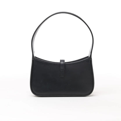 Saint Laurent Paris Le 5 à 7 Mini Hobo Leather Handbag in Black 710318