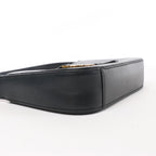 Saint Laurent Paris Le 5 à 7 Mini Hobo Leather Handbag in Black 710318