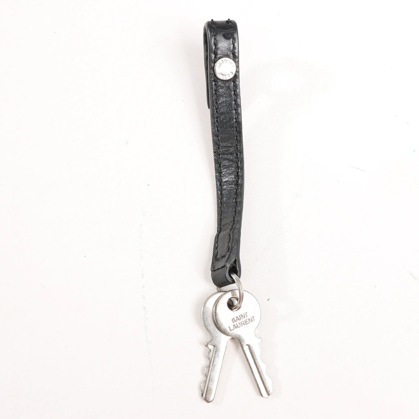 Saint Laurent Paris Sac de Jules Mock Croc Handbag in Black 480586