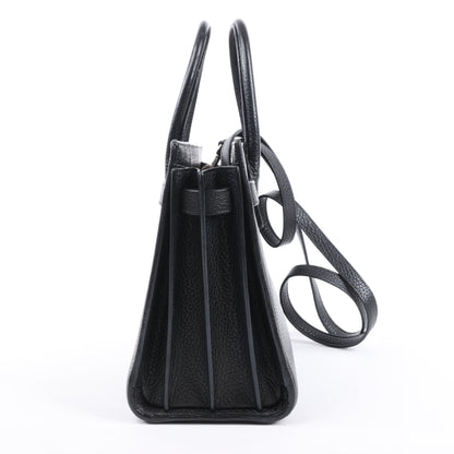 Saint Laurent Paris Sac de Jour Sac à main en cuir Noir 377183