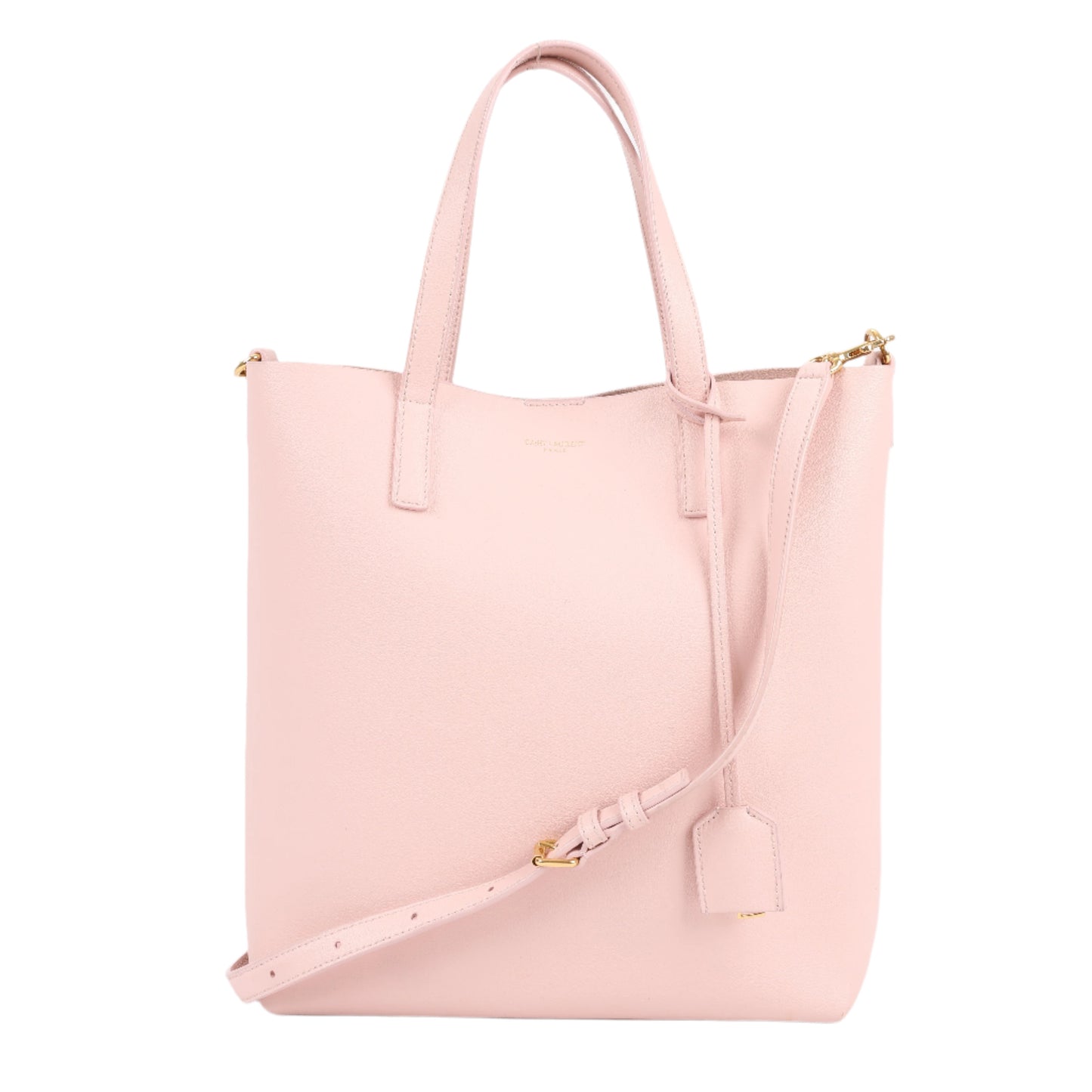 Saint Laurent Paris Toy Shopping Leather 2Way Handbag in Pink 498612