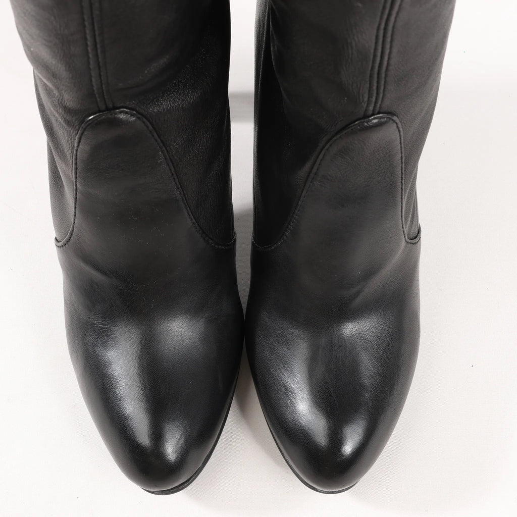 Stuart Weitzman Vidaland 100mm Over-the-knee Boots in Black, Size 39.5 EU