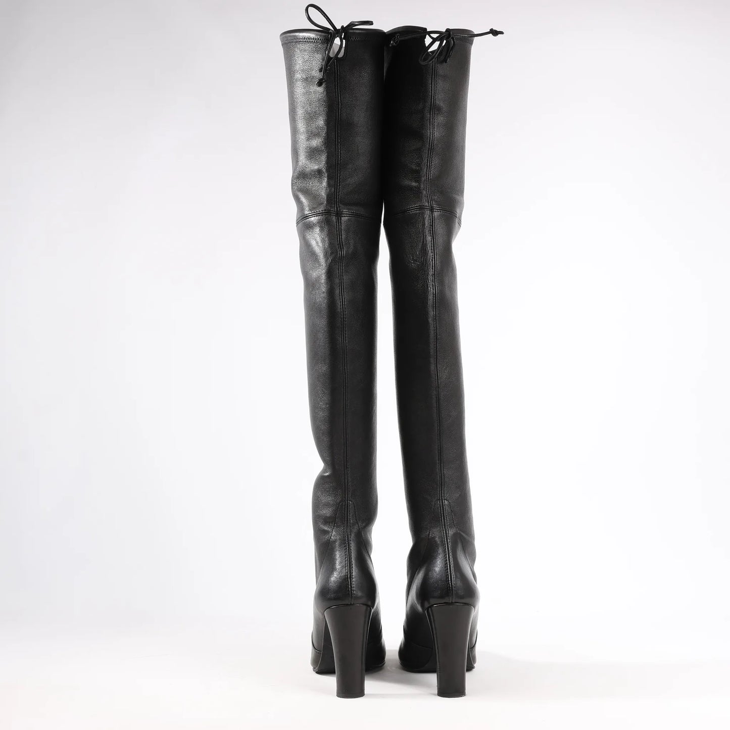 Stuart Weitzman Vidaland 100mm Over-the-knee Boots in Black, Size 39.5 EU