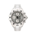 Reloj TAG Heuer Carrera Calibre 7 Twin time WAR2011.BA0723 WEC0228 SS AT con esfera plateada